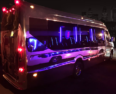 Party Bus Hire in Denton
